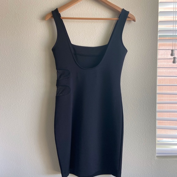 Literature Noir Black Bandage Mini Dress - Picture 3 of 6